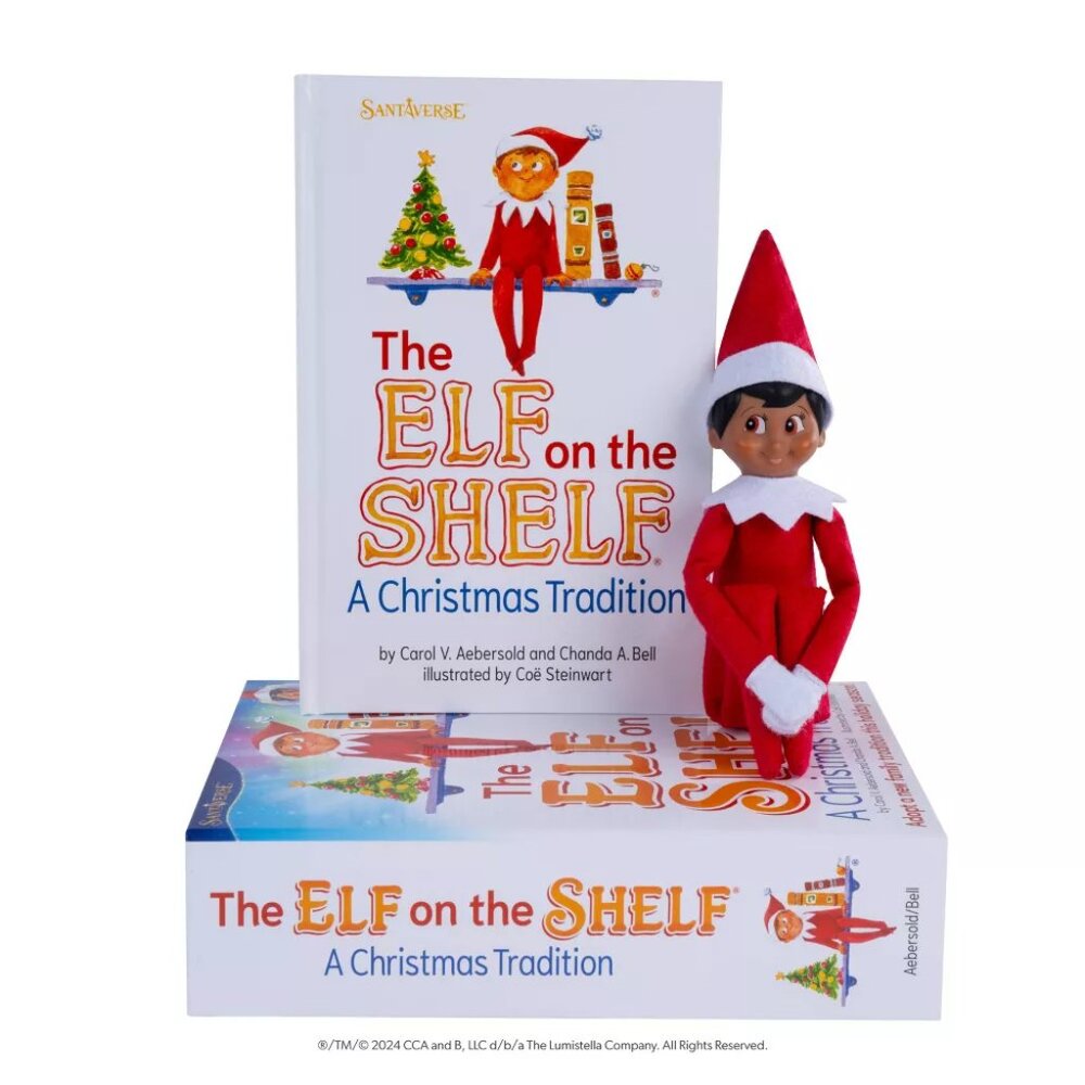 NEW The Elf on the Shelf - Brown Eye Boy Elf - by Chanda Bell (Hardcover)